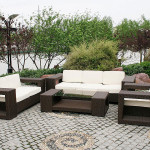 Designer garden furniture