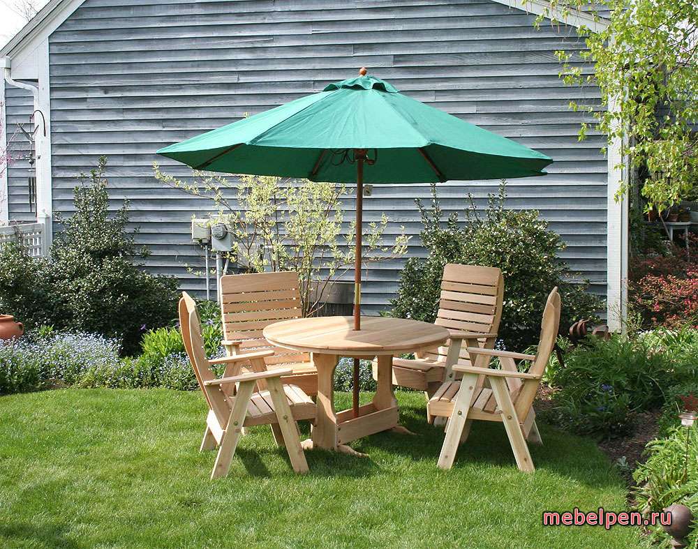 Garden furniture set