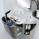 Roomy cabinet