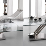 Height adjustable coffee table